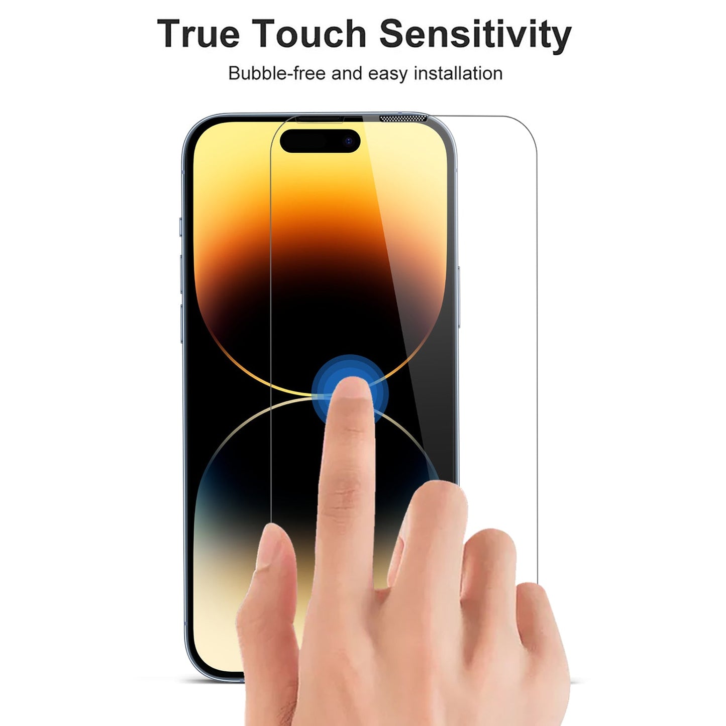 Gripp Dust Proof Tempered Glass 0.3mm For Apple Iphone 14 (6.1") - Clear