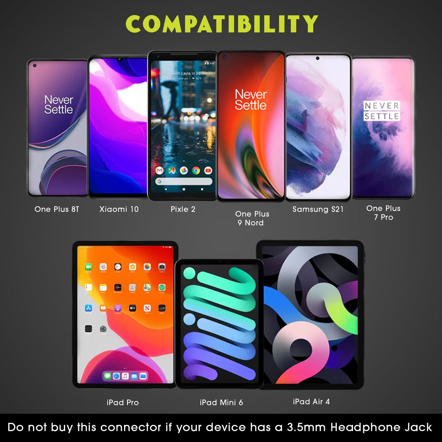 Powerup 12cm Type-c To Aux Cable - Black