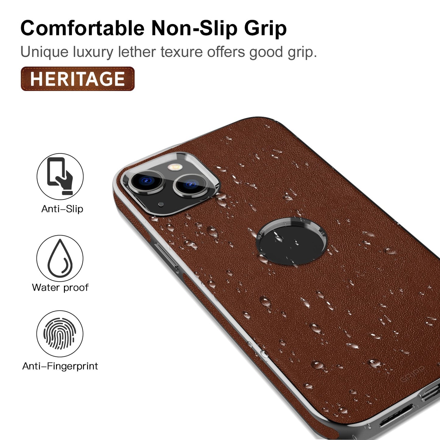 Gripp Heritage Case For Apple Iphone 13 (6.1") - Camel