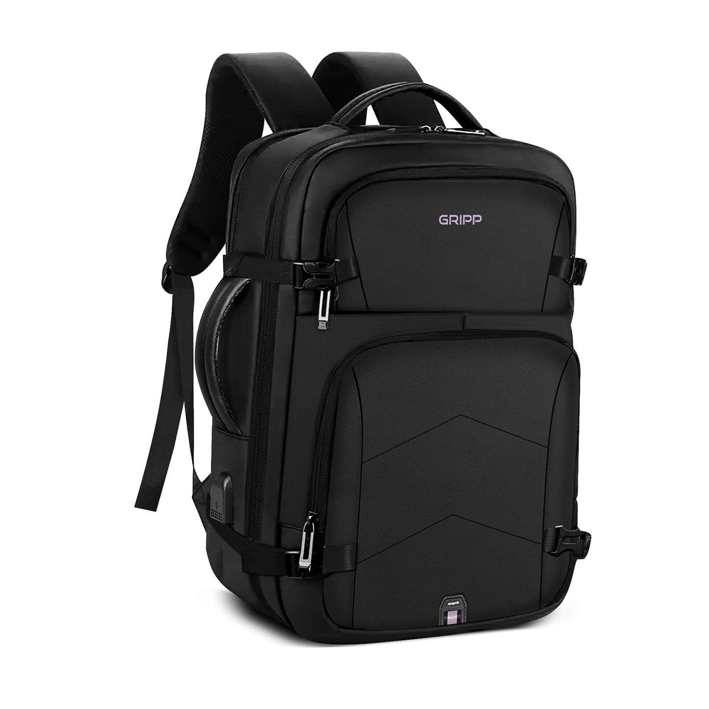 Gripp Drift Backpack Upto 15.6" For Laptop/macbook - Black