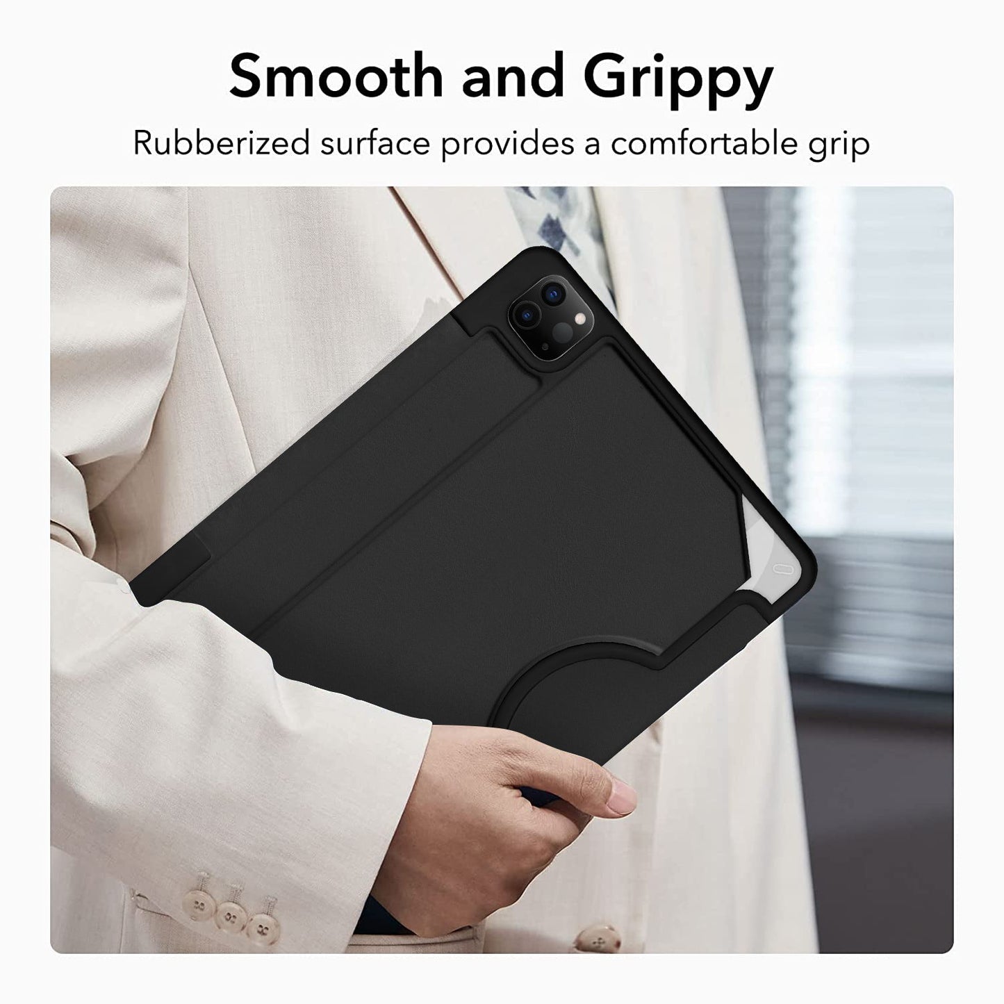 Gripp Styleus Case For Apple Ipad Pro 11" 2021 - Black