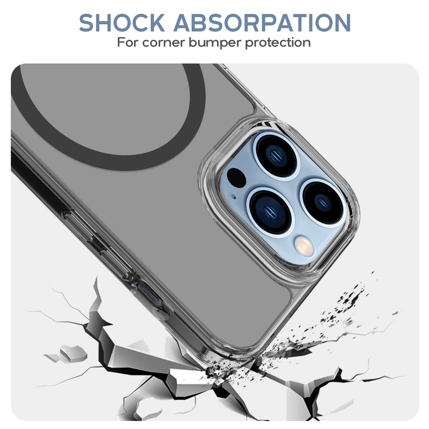 Gripp Neo Magsafe Case For Apple Iphone 13 Pro Max (6.7") - Smoke