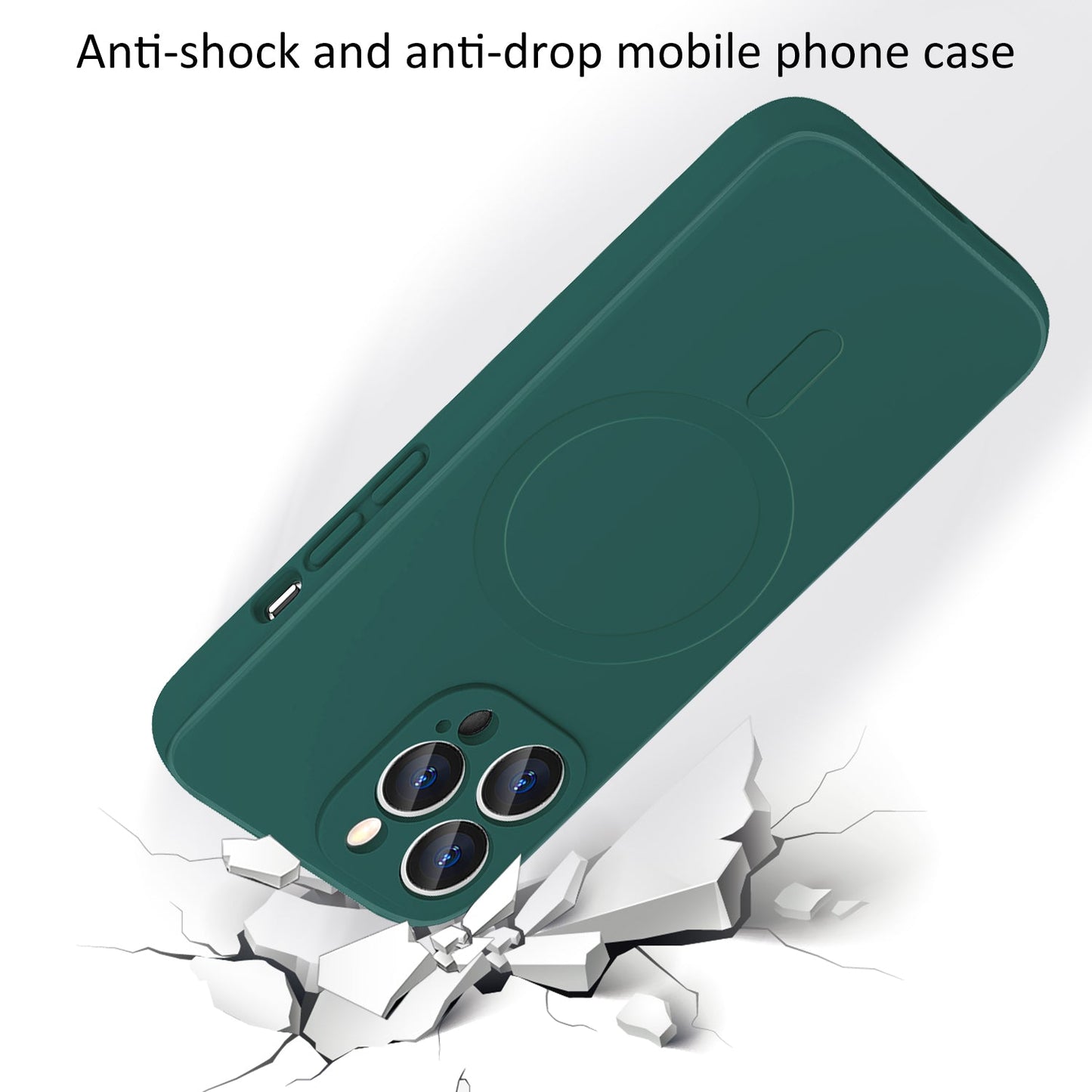 Gripp Rublite Magsafe Case For Apple Iphone 13 Pro (6.1") - Green