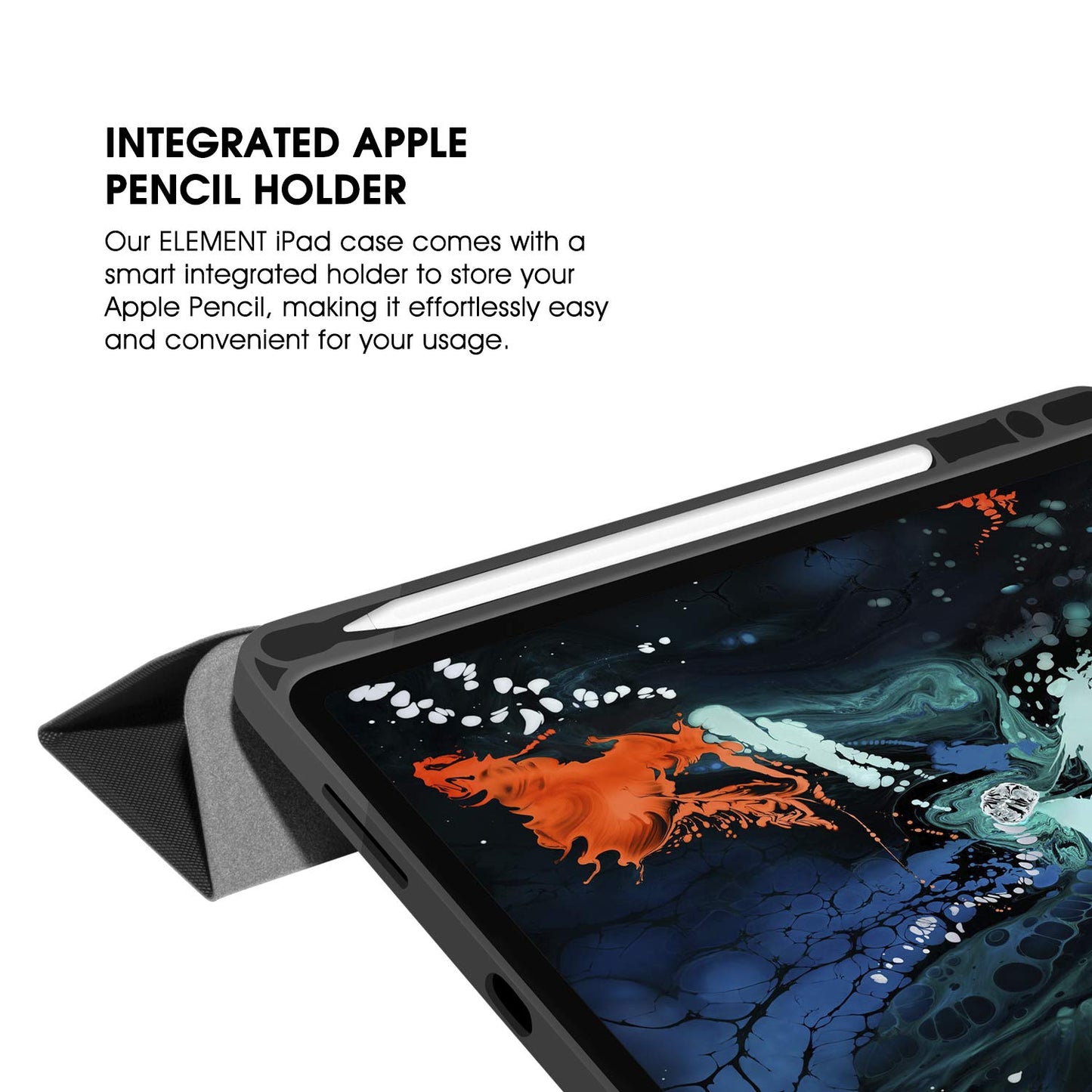 Gripp Element Case For Apple Ipad Pro 11" - Black