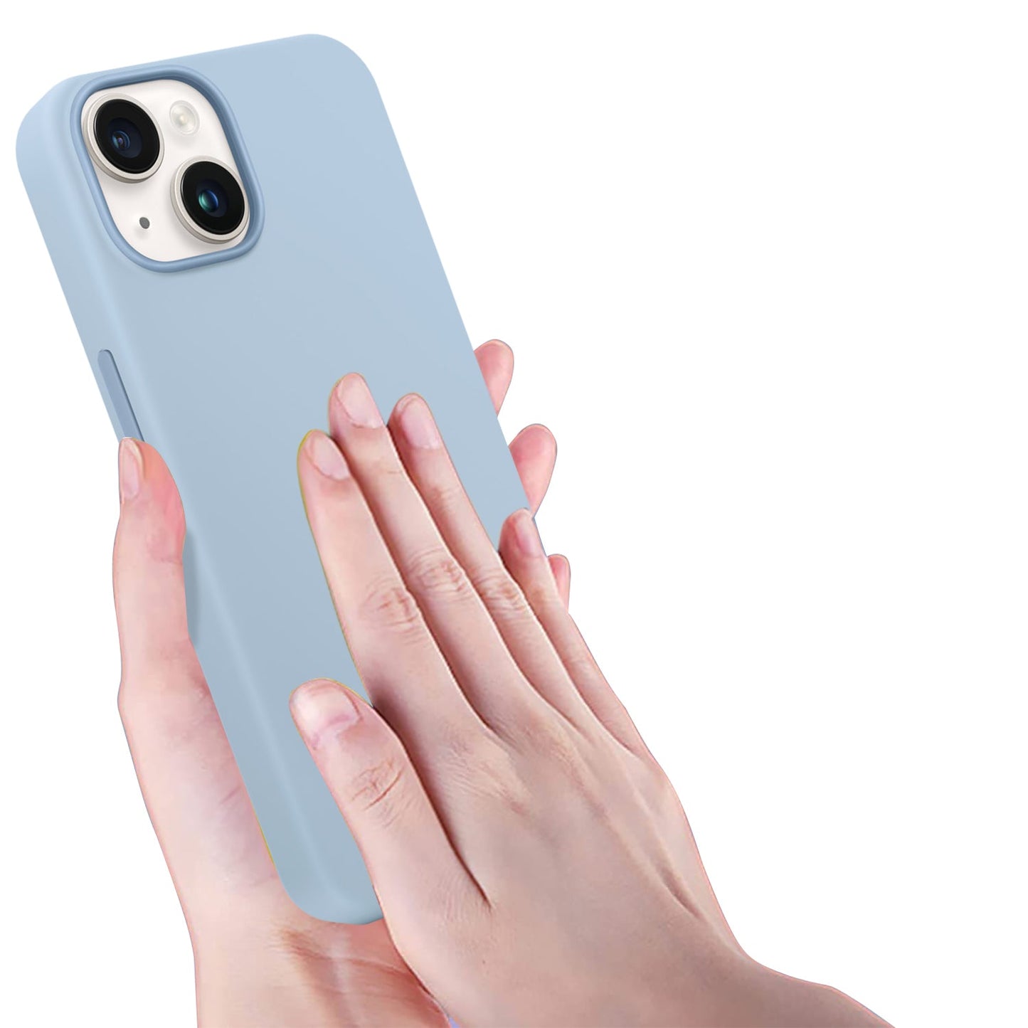 Gripp Rubon Case For Apple Iphone 14 Plus (6.7") With Magsafe - Sierra Blue