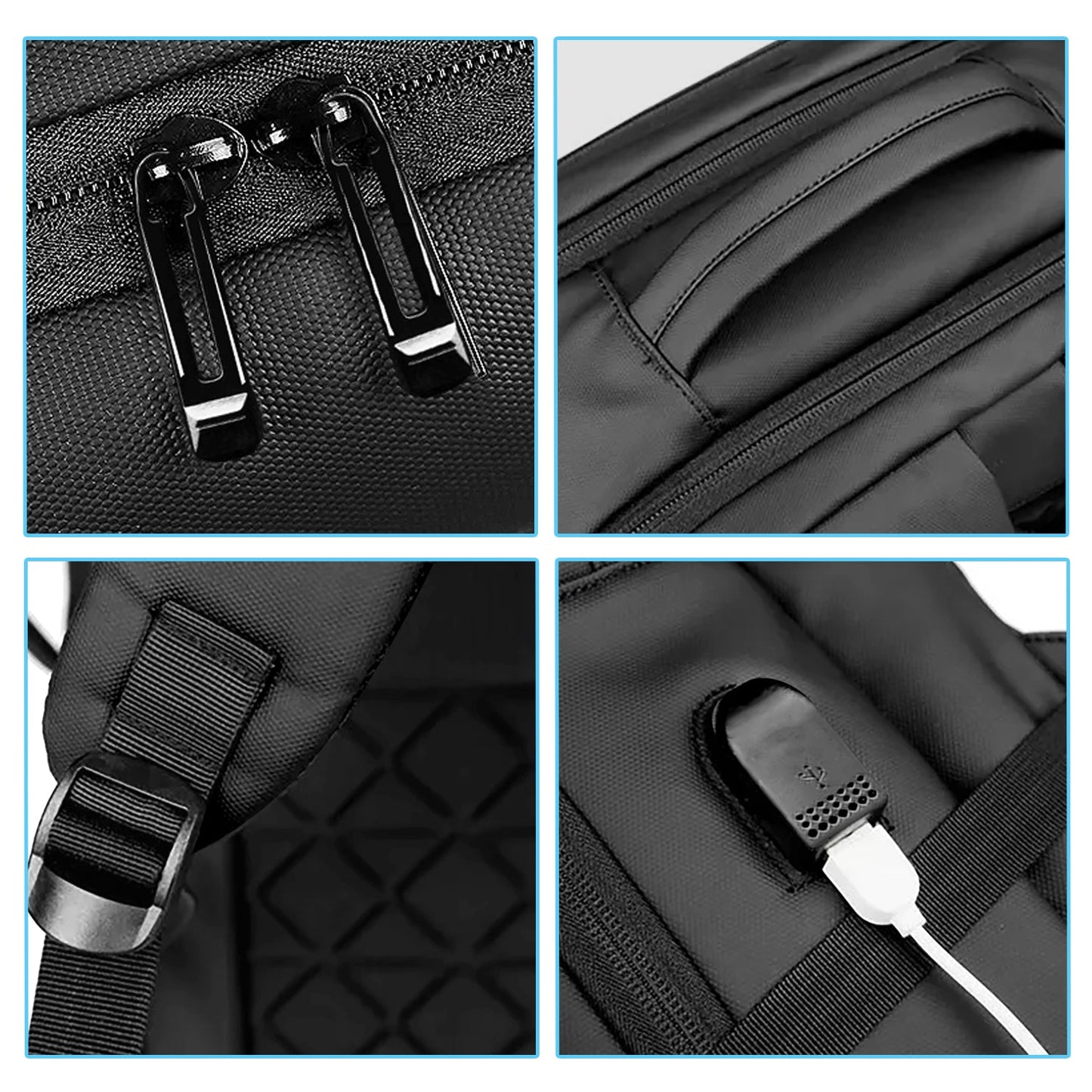 Gripp Drift Backpack Upto 15.6" For Laptop/macbook - Black