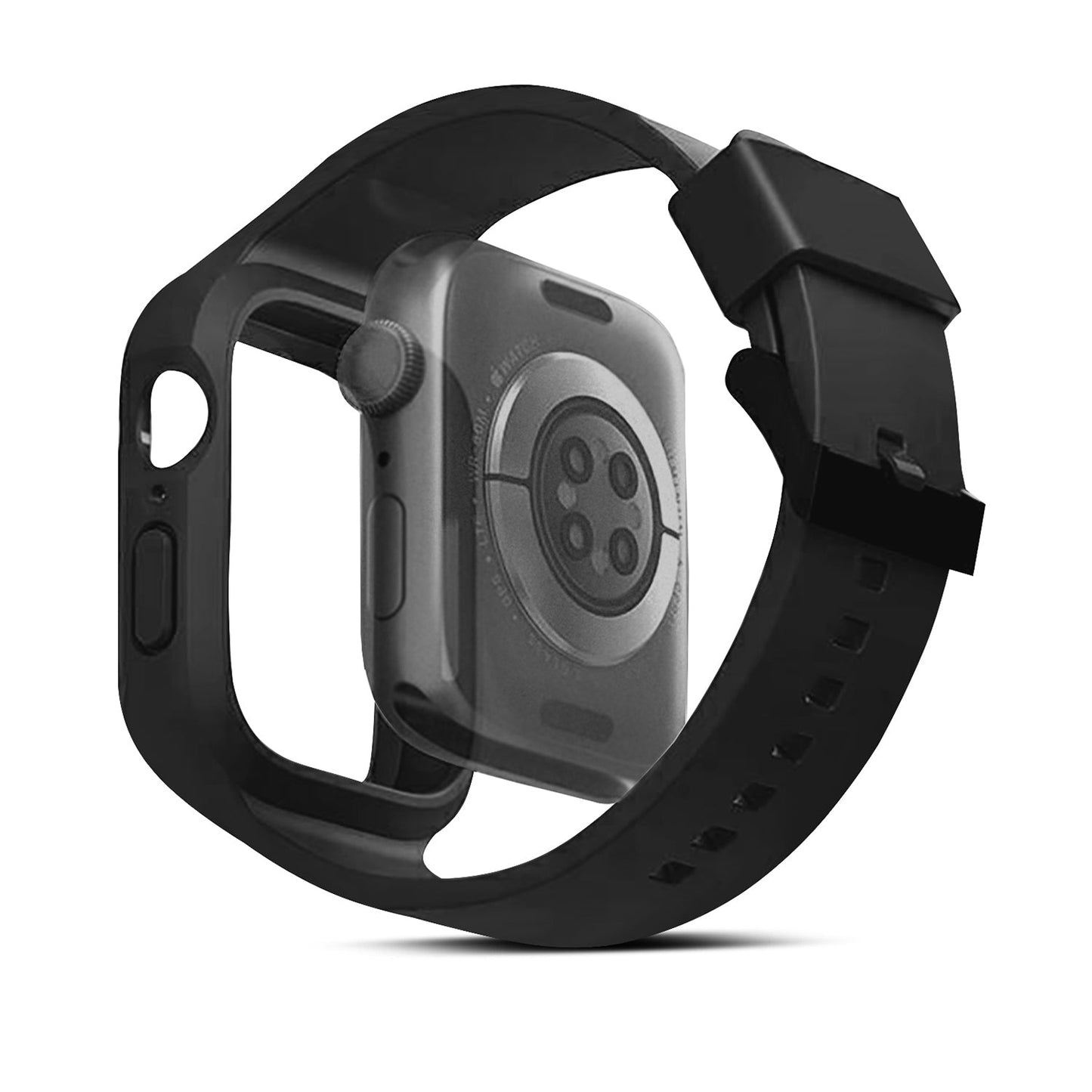 Gripp 44/45mm Helio Watch Strap - Black