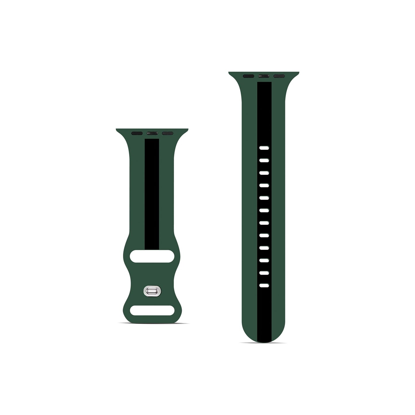 Gripp 45/49mm Tutone Watch Strap - Green/black