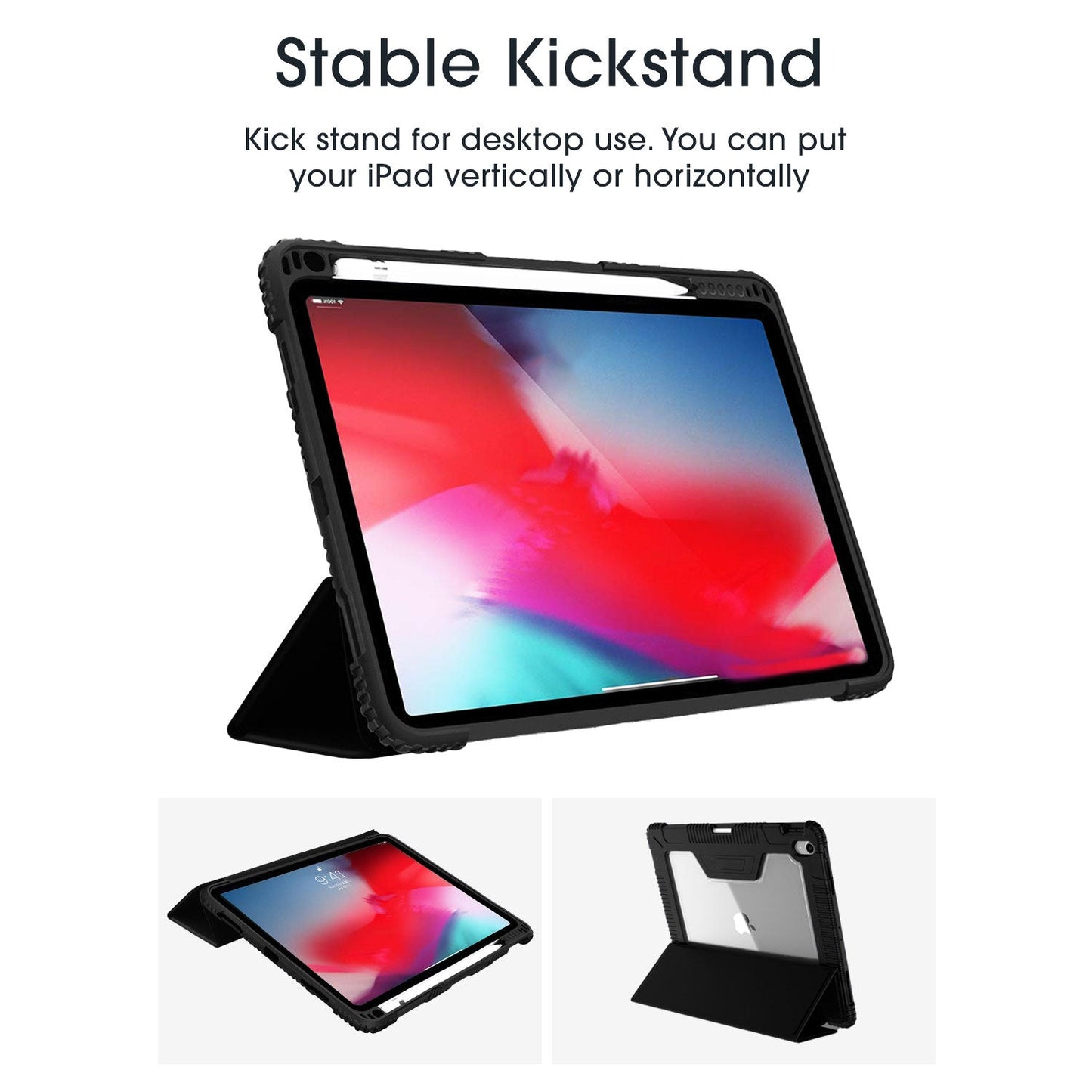 Gripp Armor Case For Apple Ipad 10.9" (10th Generation) 2022 - Black