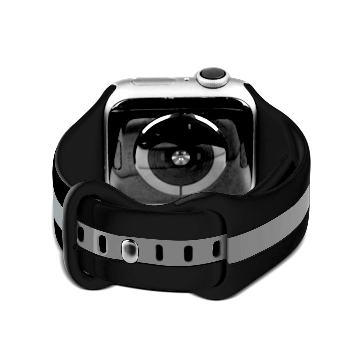 Gripp 45/49mm Tutone Watch Strap - Black/grey