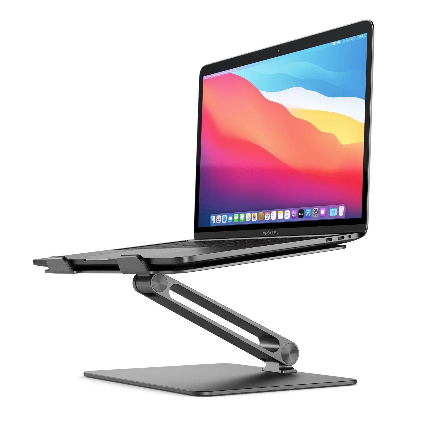 Alogic Elite Adjustable Laptop Stand, Ergonomic Riser With High Quality Aluminium Design, Portable And Sturdy, Compatible With Macbook Pro, Macbook Air, Dell Xps, Chromebook And More.