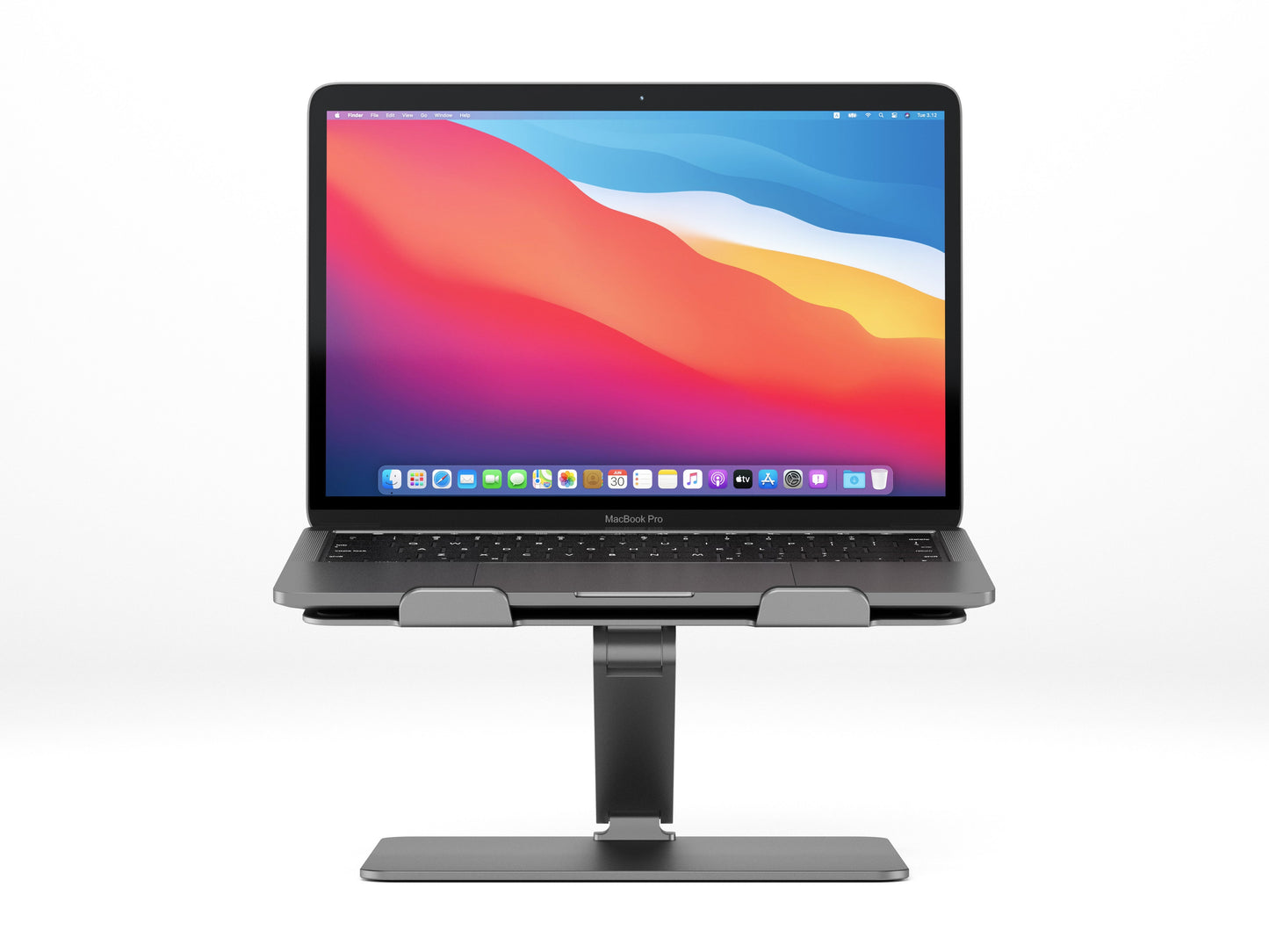 Alogic Elite Adjustable Laptop Stand, Ergonomic Riser With High Quality Aluminium Design, Portable And Sturdy, Compatible With Macbook Pro, Macbook Air, Dell Xps, Chromebook And More.