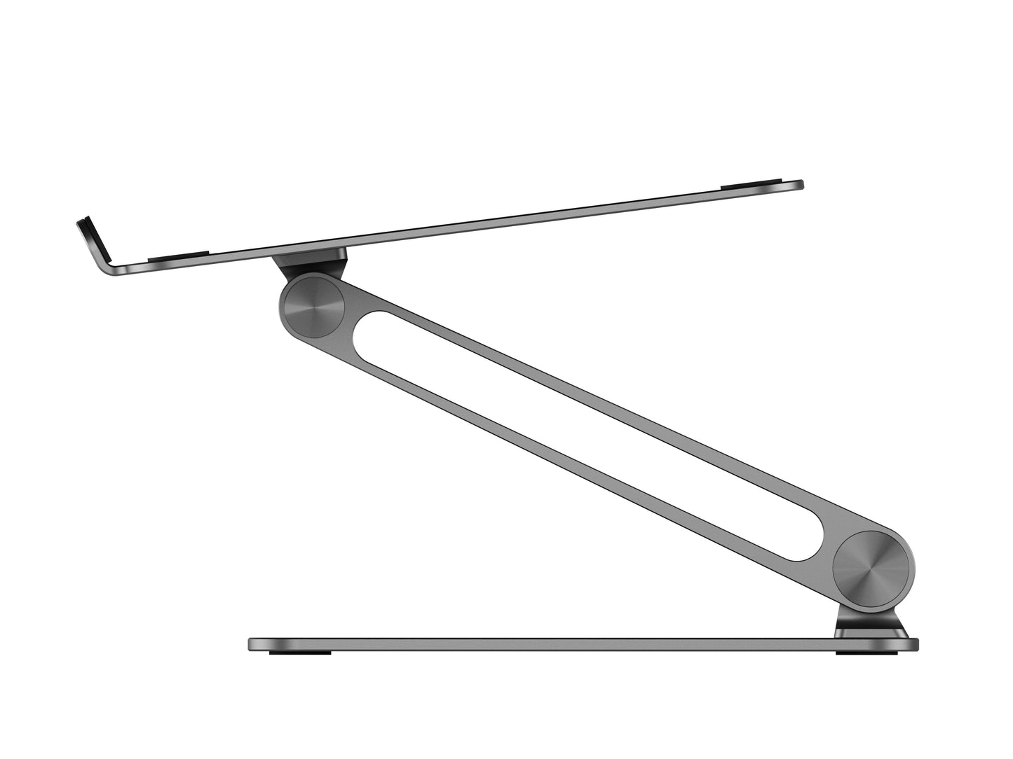 Alogic Elite Adjustable Laptop Stand, Ergonomic Riser With High Quality Aluminium Design, Portable And Sturdy, Compatible With Macbook Pro, Macbook Air, Dell Xps, Chromebook And More.