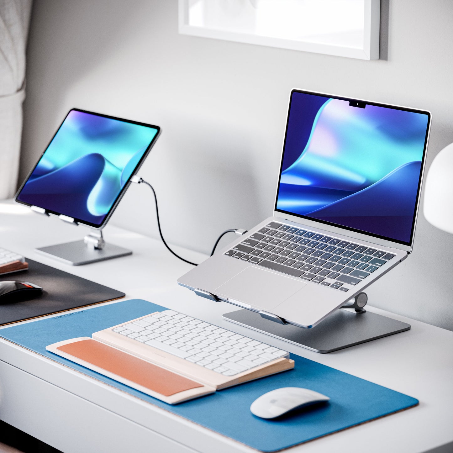 Alogic Elite Adjustable Laptop Stand, Ergonomic Riser With High Quality Aluminium Design, Portable And Sturdy, Compatible With Macbook Pro, Macbook Air, Dell Xps, Chromebook And More.