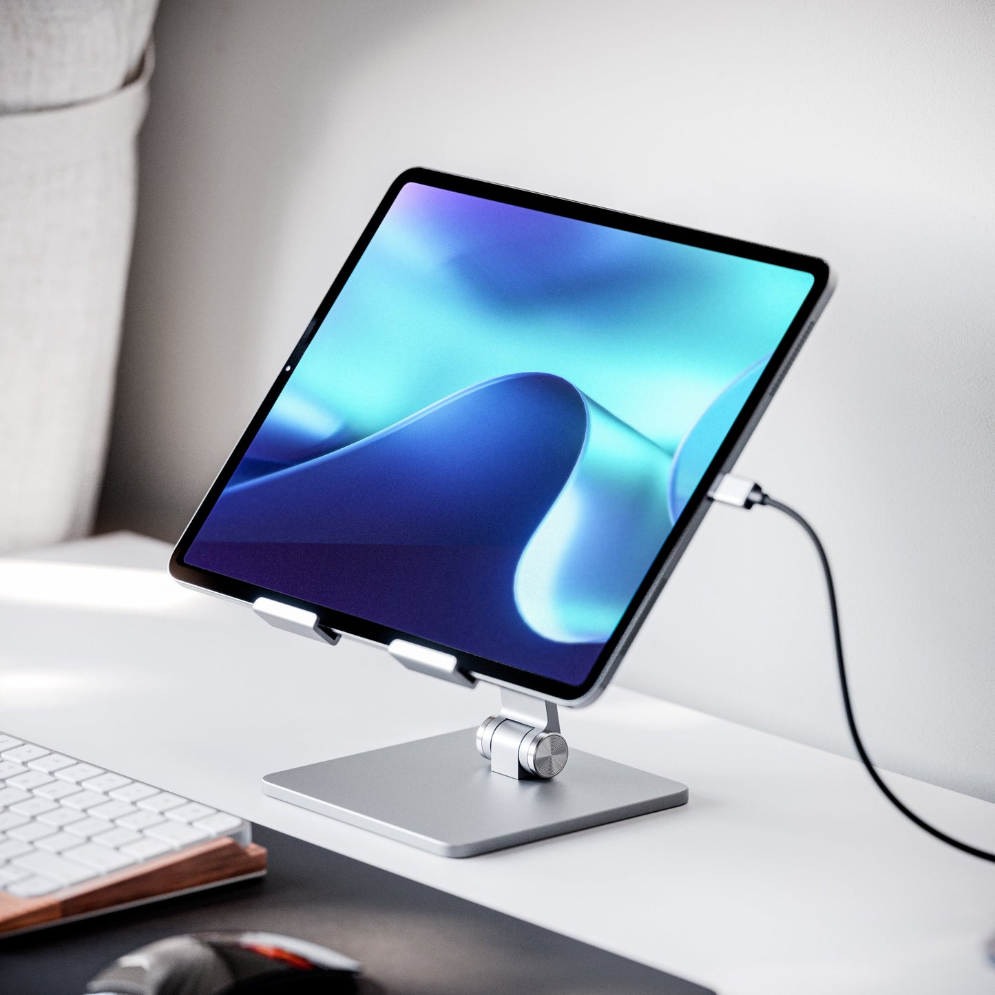 Alogic Elite Adjustable Laptop Stand, Ergonomic Riser With High Quality Aluminium Design, Portable And Sturdy, Compatible With Macbook Pro, Macbook Air, Dell Xps, Chromebook And More.