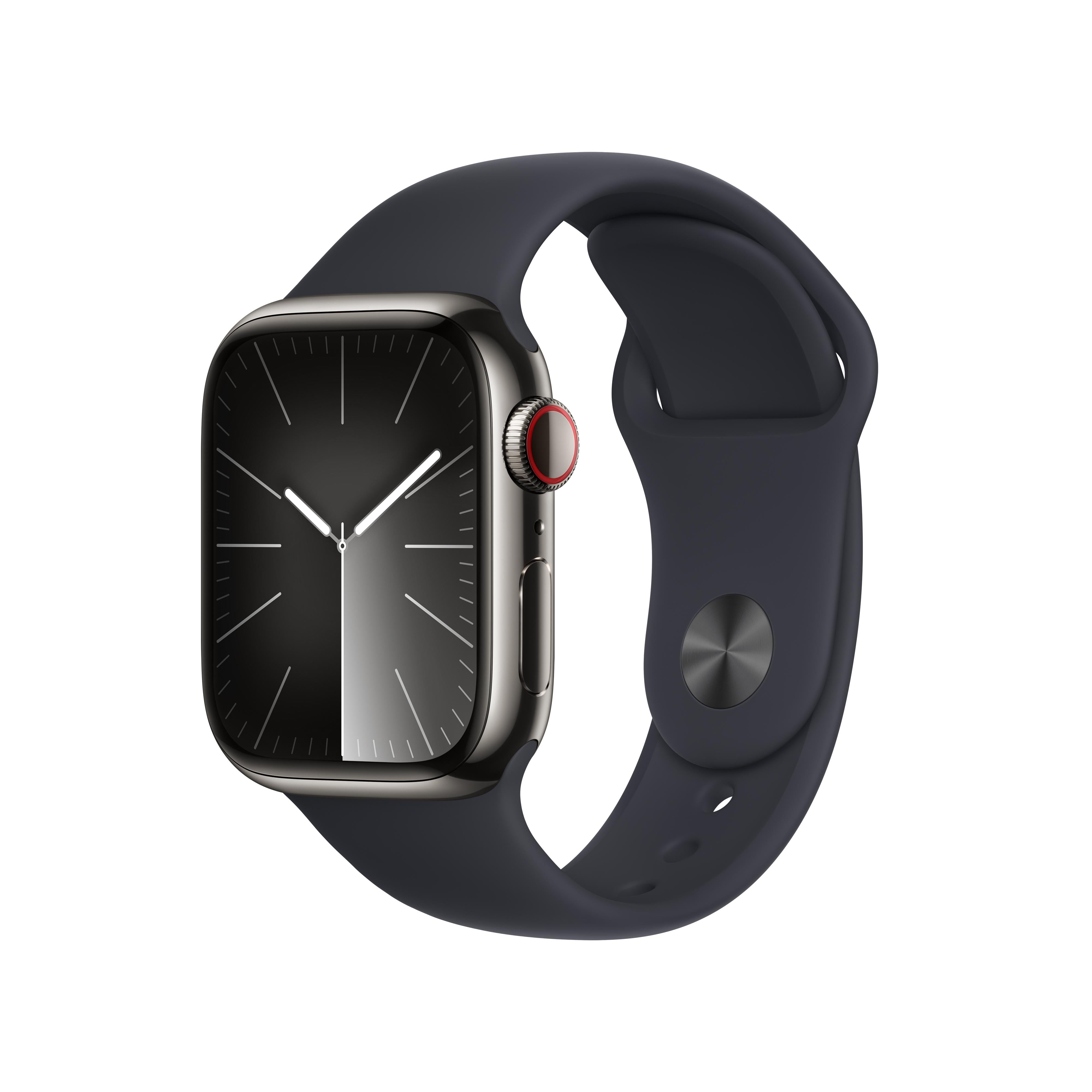 Apple Watch Series GPS Cellular 41mm Graphite Stainless Steel Case