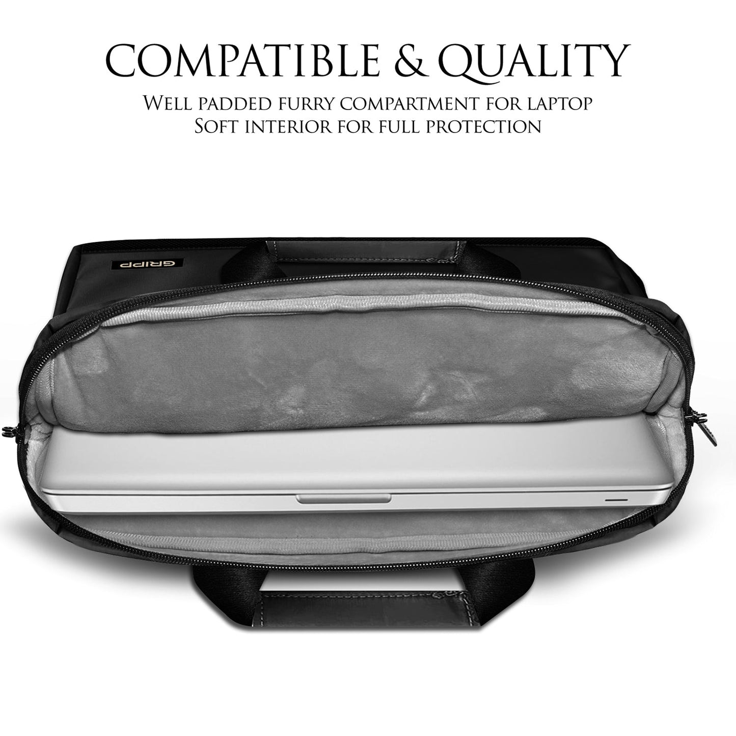 Gripp Bolt 13.3" Macbook/laptop Bag - Black