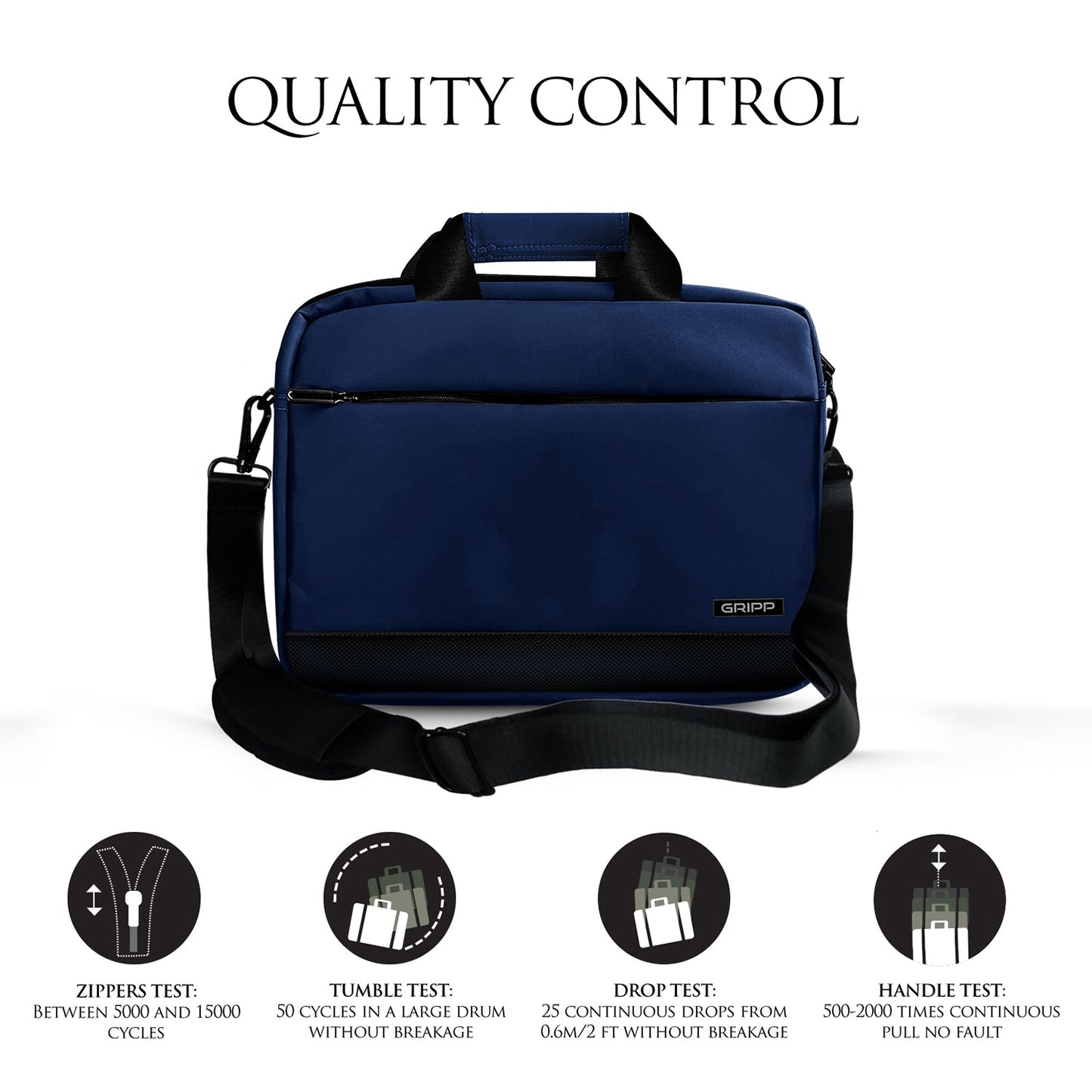 Gripp Bolt 13.3" Macbook/laptop Bag - Blue