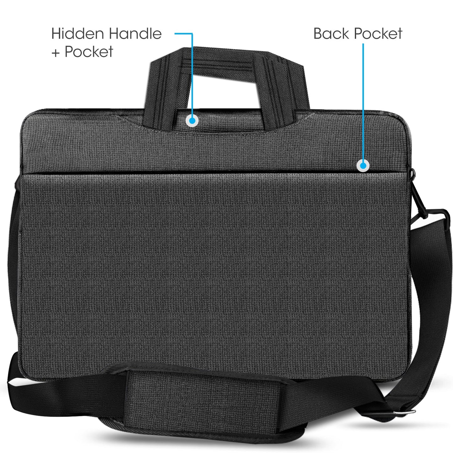 Gripp Cavalier Sleeve For Macbook & Laptop 16" - Black