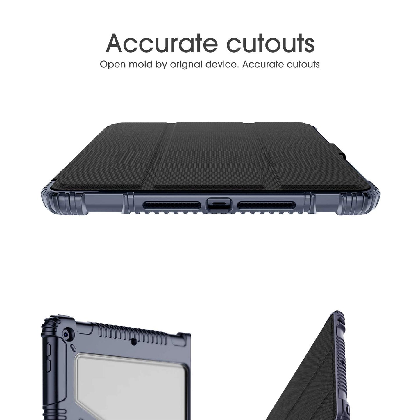Gripp Armor Case For Apple Ipad 10.2" - Grey