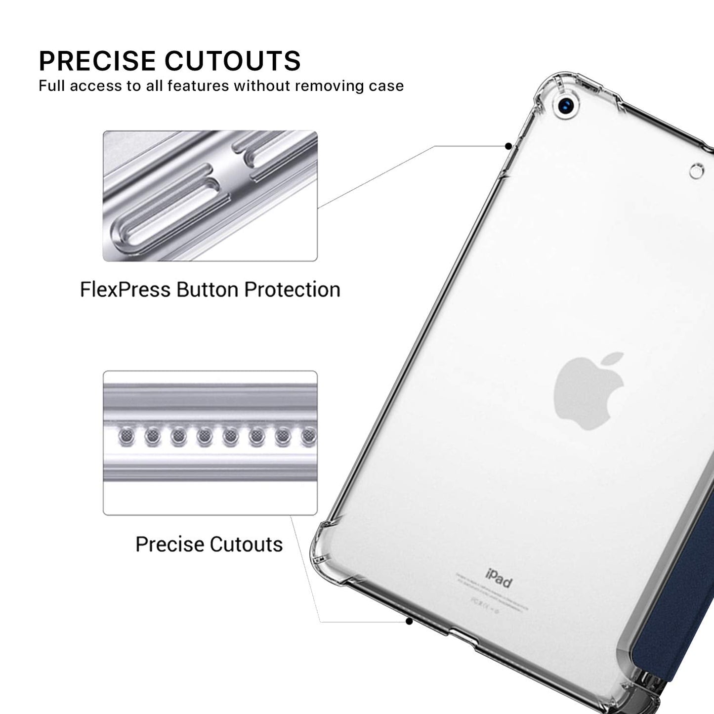 Gripp Rhino Case For Apple Ipad 10.2" - Blue