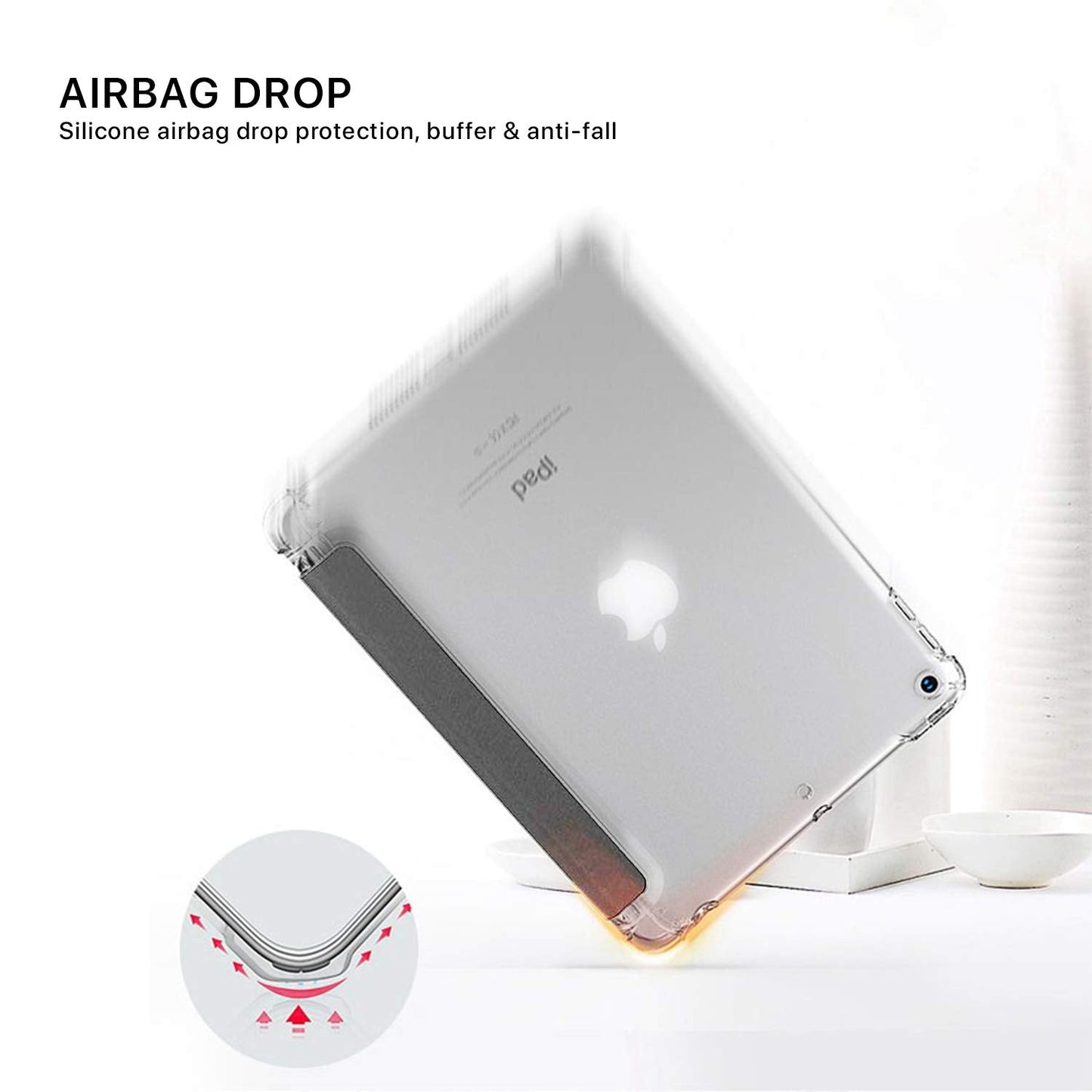 Gripp Rhino Case For Apple Ipad 10.2" - Grey