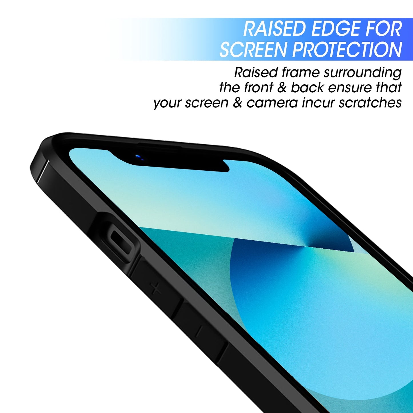 Gripp Defender Case For Apple Iphone 14 Plus (6.7") - Black