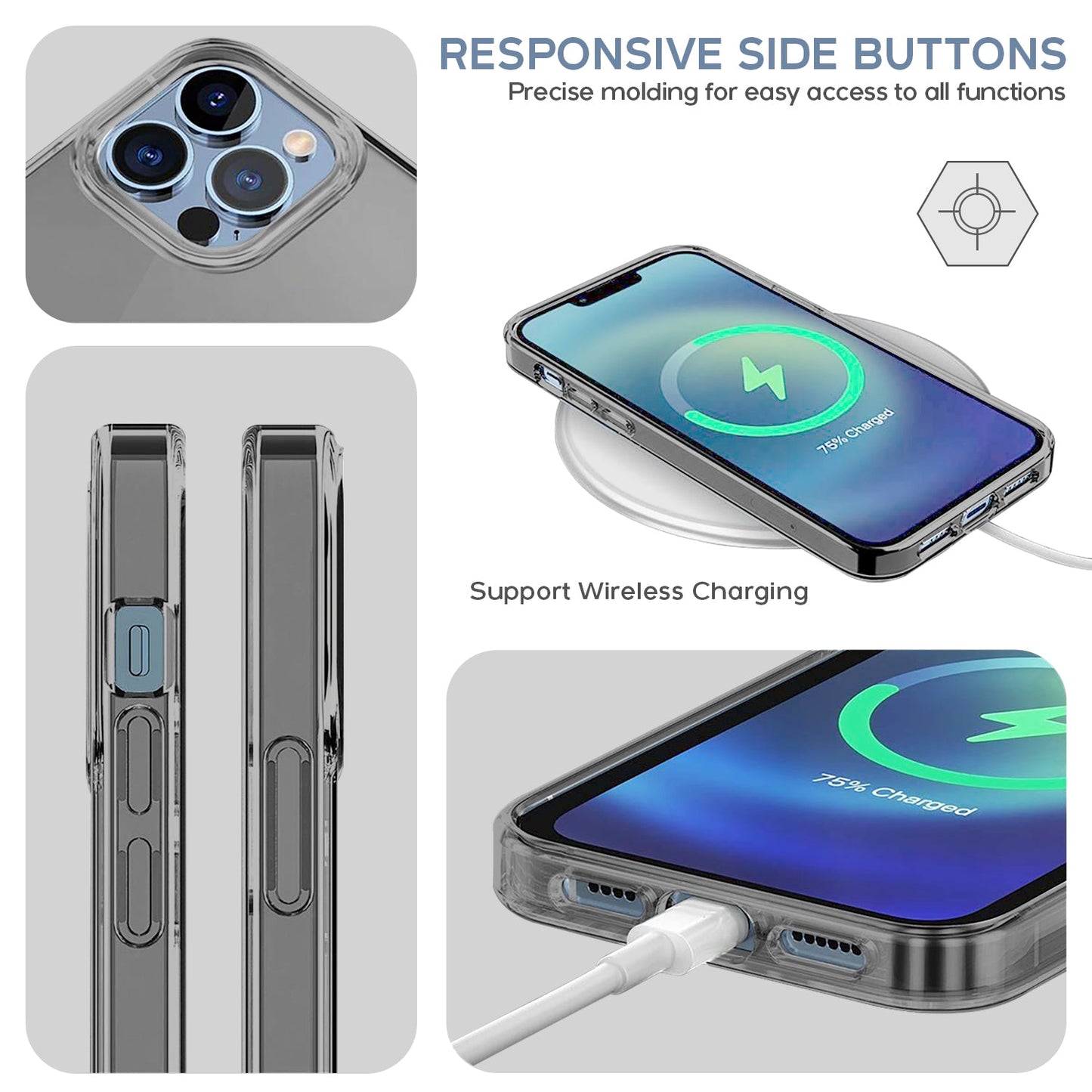 Gripp Neo Case For Apple Iphone 14 Pro (6.1") - Smoke