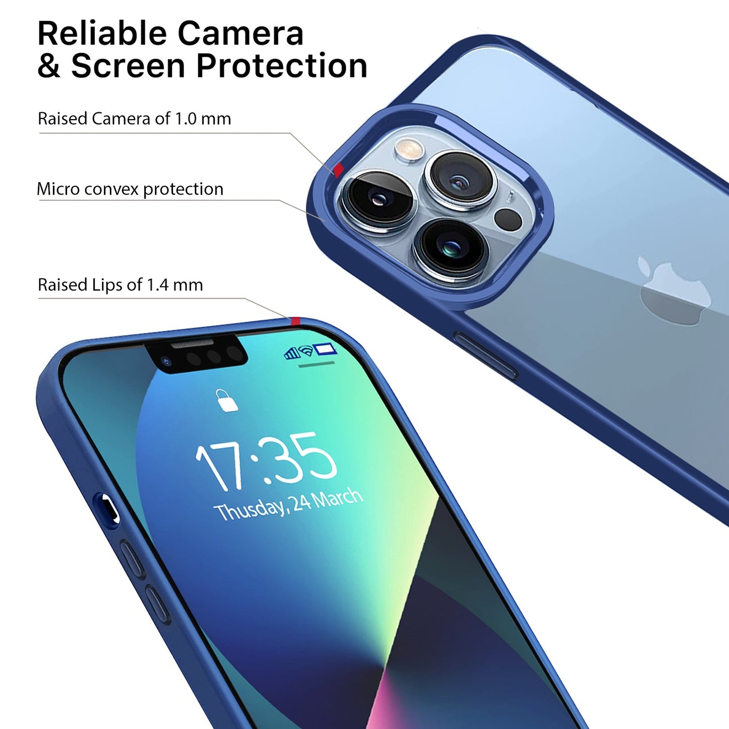 Gripp Clarion Case For Apple Iphone 14 Pro (6.1") - Blue