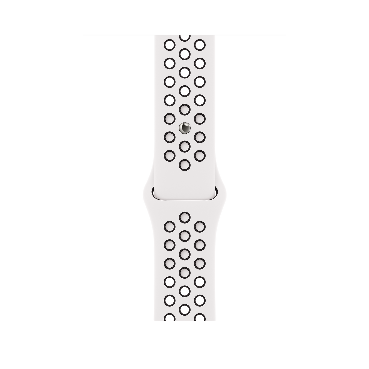 45mm Summit White/Black Nike Sport Band