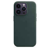 iPhone 14 Pro Leather Case with MagSafe - Forest Green