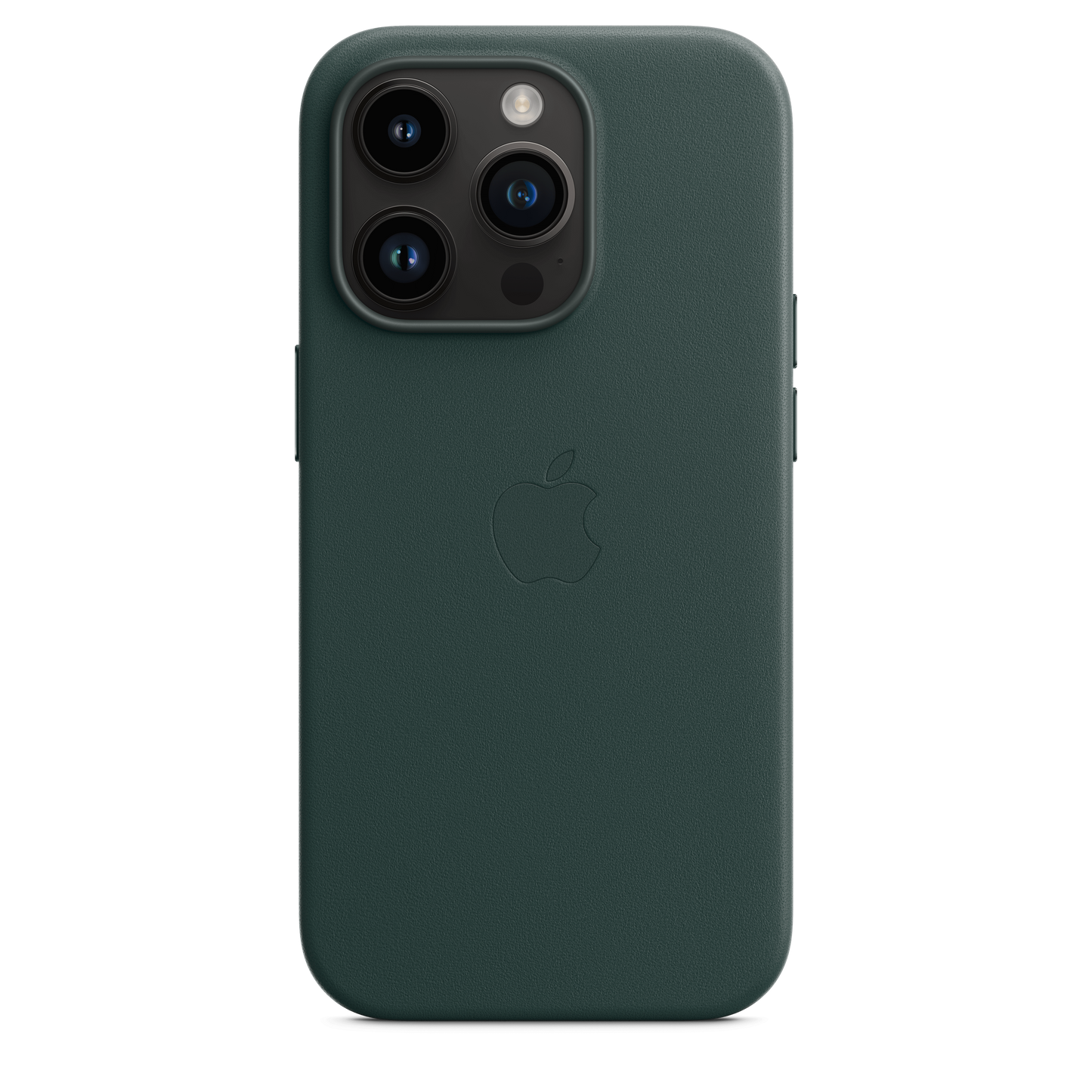 iPhone 14 Pro Leather Case with MagSafe - Forest Green