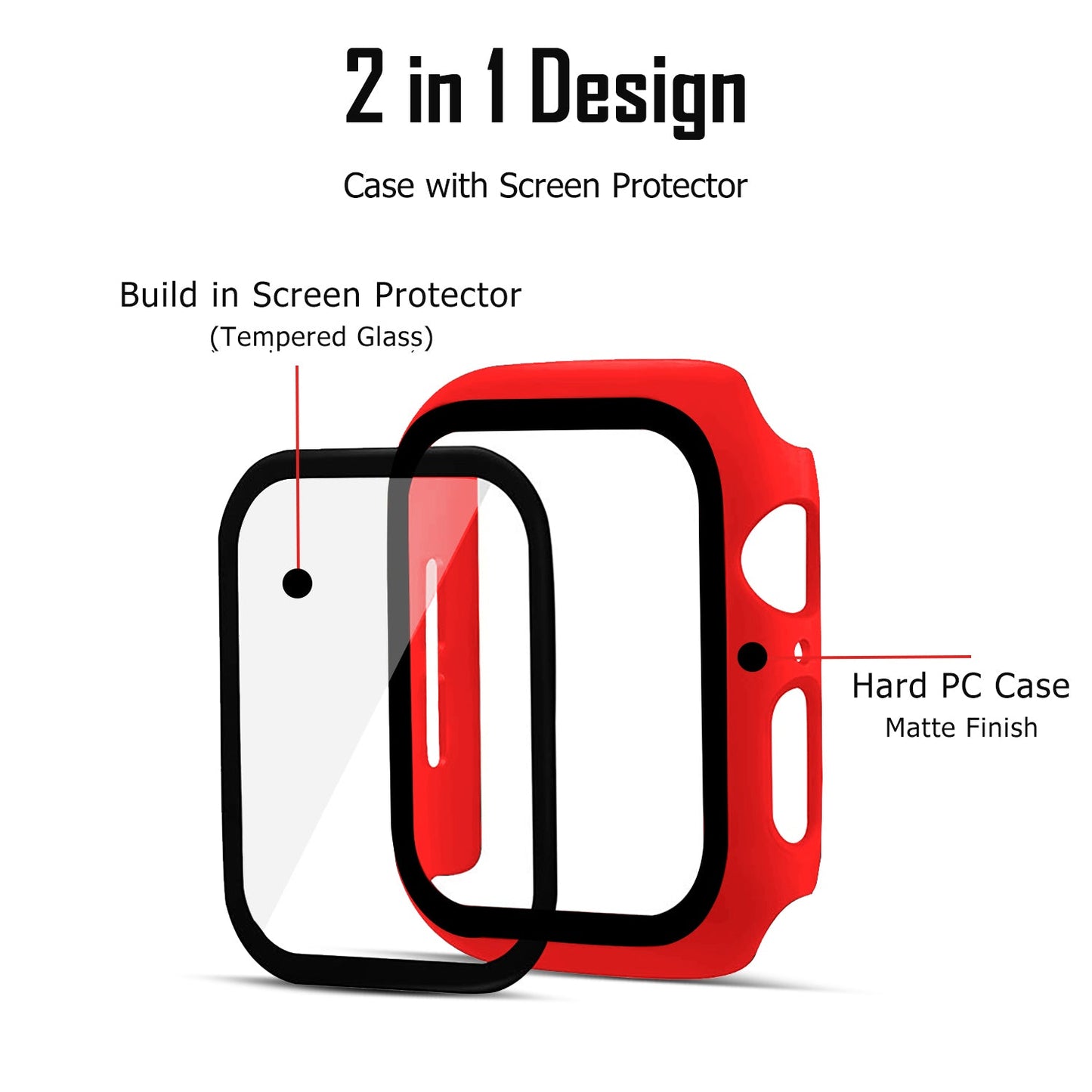 Gripp Defence 41mm Watch Bumper - Red
