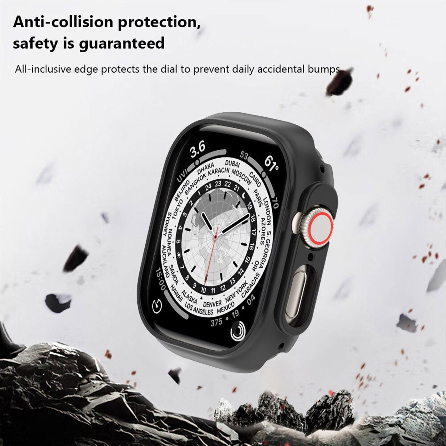 Gripp Defence 49mm Watch Bumper - Black