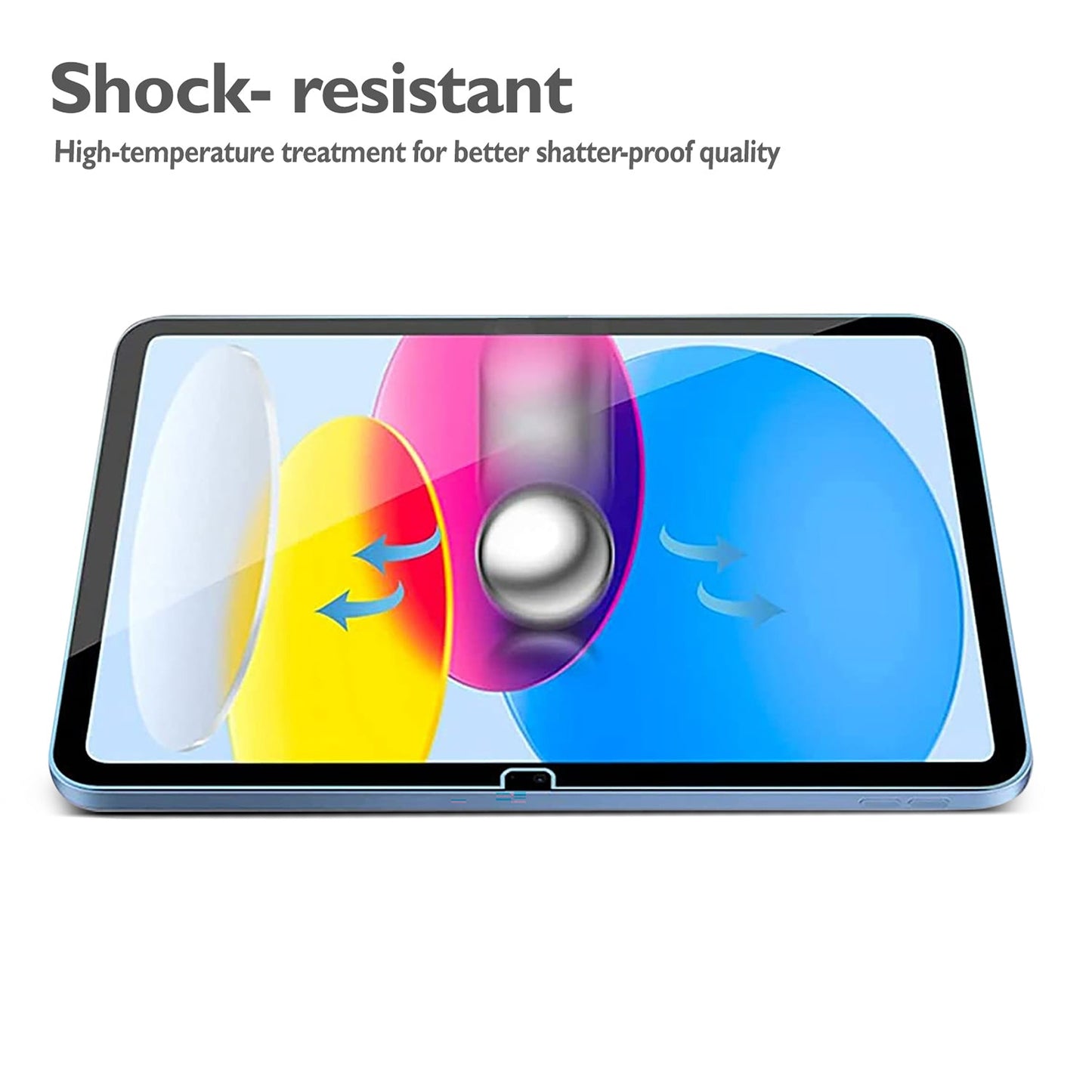 Gripp Tempered Glass 0.3mm Fit For Apple Ipad 10.9" (10th Generation) 2022 - Clear