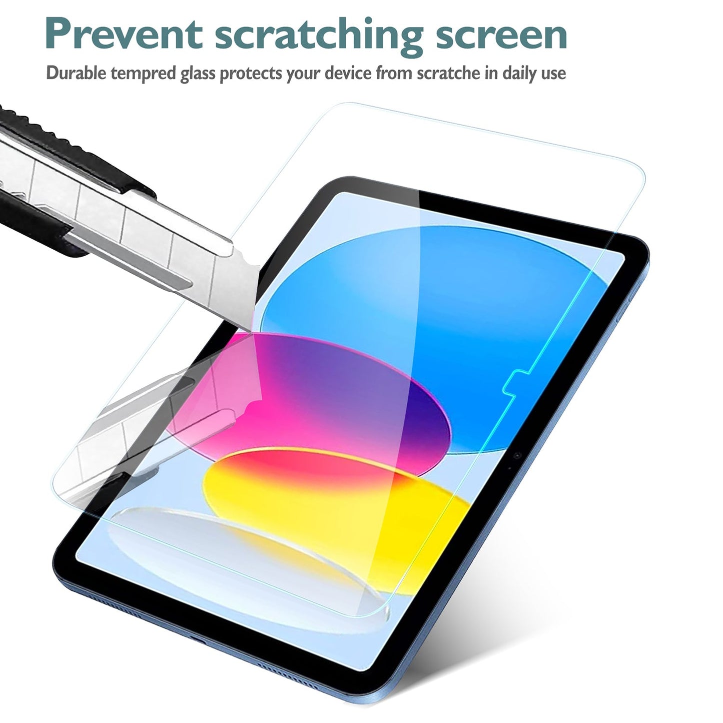 Gripp Tempered Glass 0.3mm Fit For Apple Ipad 10.9" (10th Generation) 2022 - Clear