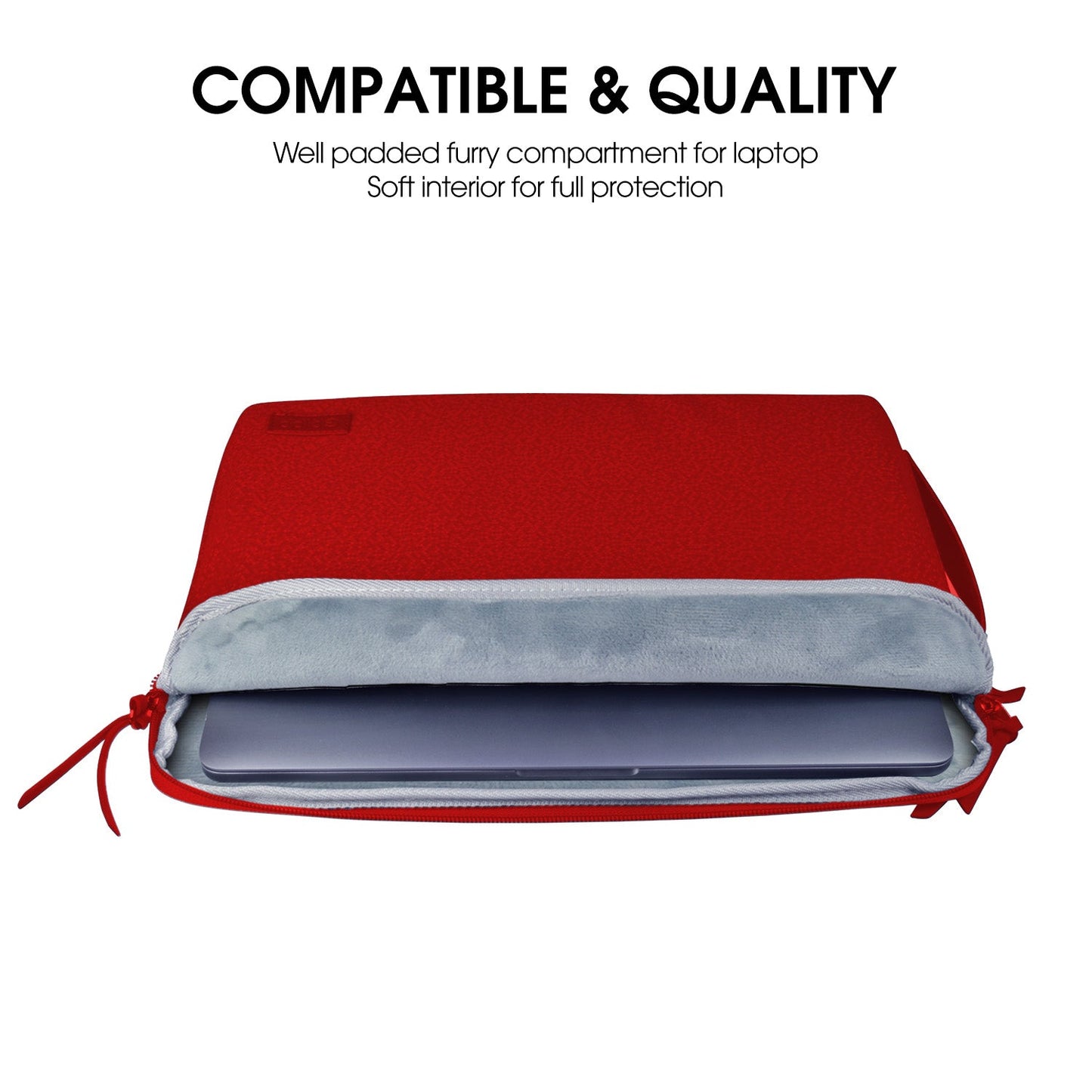 Gripp Cello Slim Sleeve For Apple Macbook 13" - Red