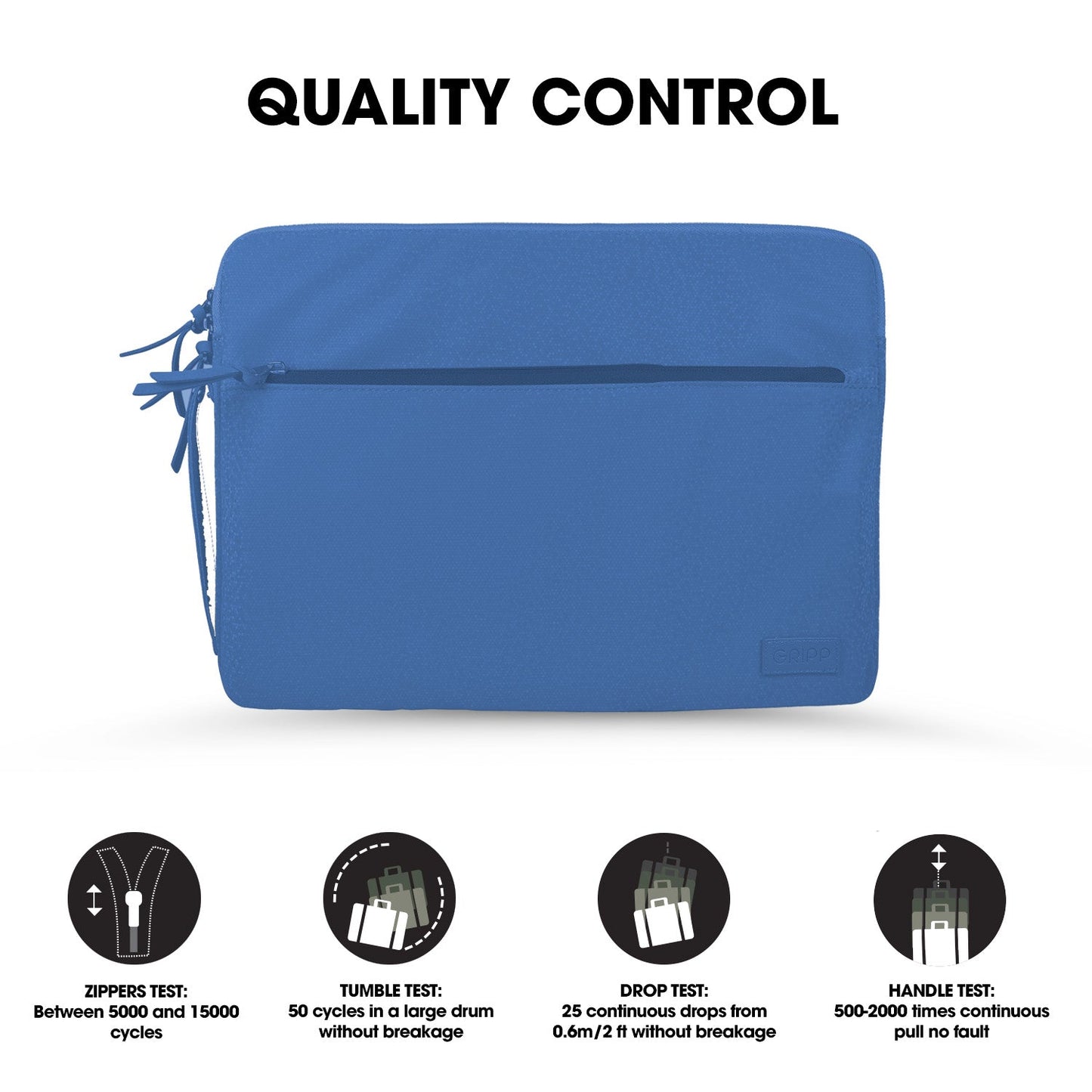 Gripp Cello Slim Sleeve For Apple Macbook 13" - Sky Blue