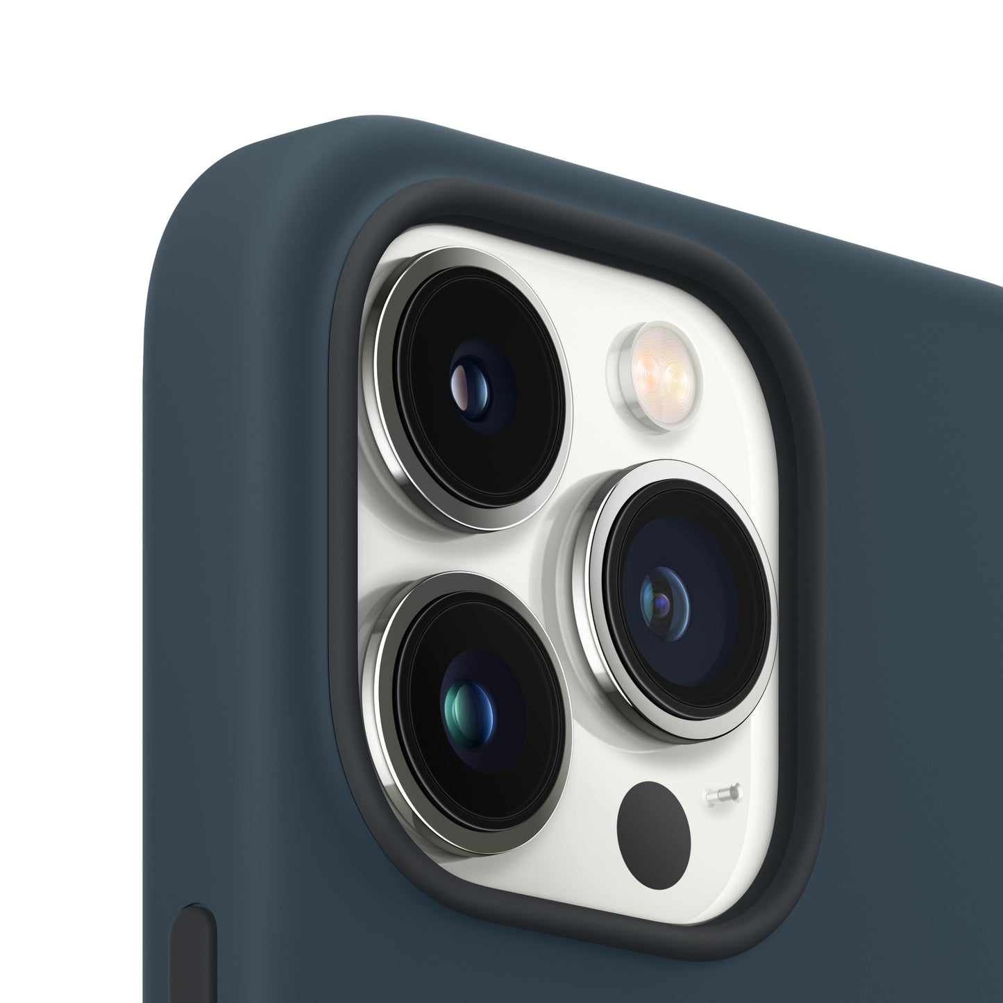 iPhone 13 Pro Max Silicone Case with MagSafe - Abyss Blue