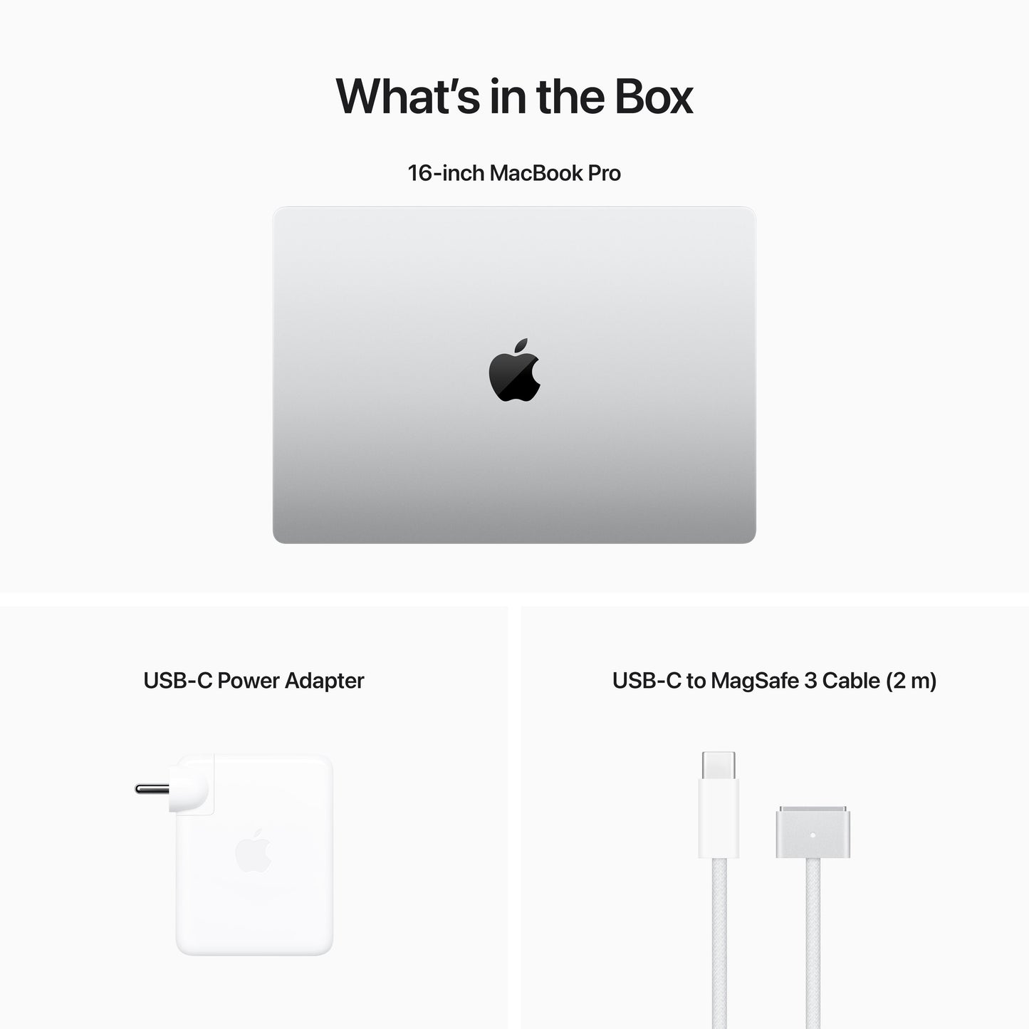 16-inch MacBook Pro: Apple M2 Max chip with 12‑core CPU and 38‑core GPU, 1TB SSD - Silver