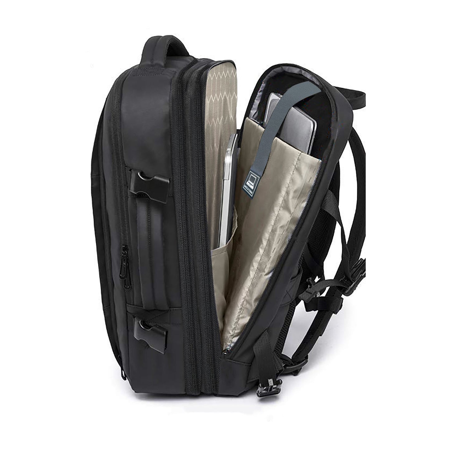 Gripp Tour Backpack Upto 15.6" For Laptop/macbook - Black