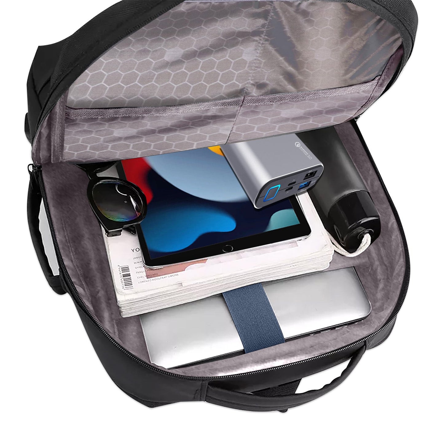 Gripp Trans Backpack Upto 15.6" For Laptop/macbook - Black
