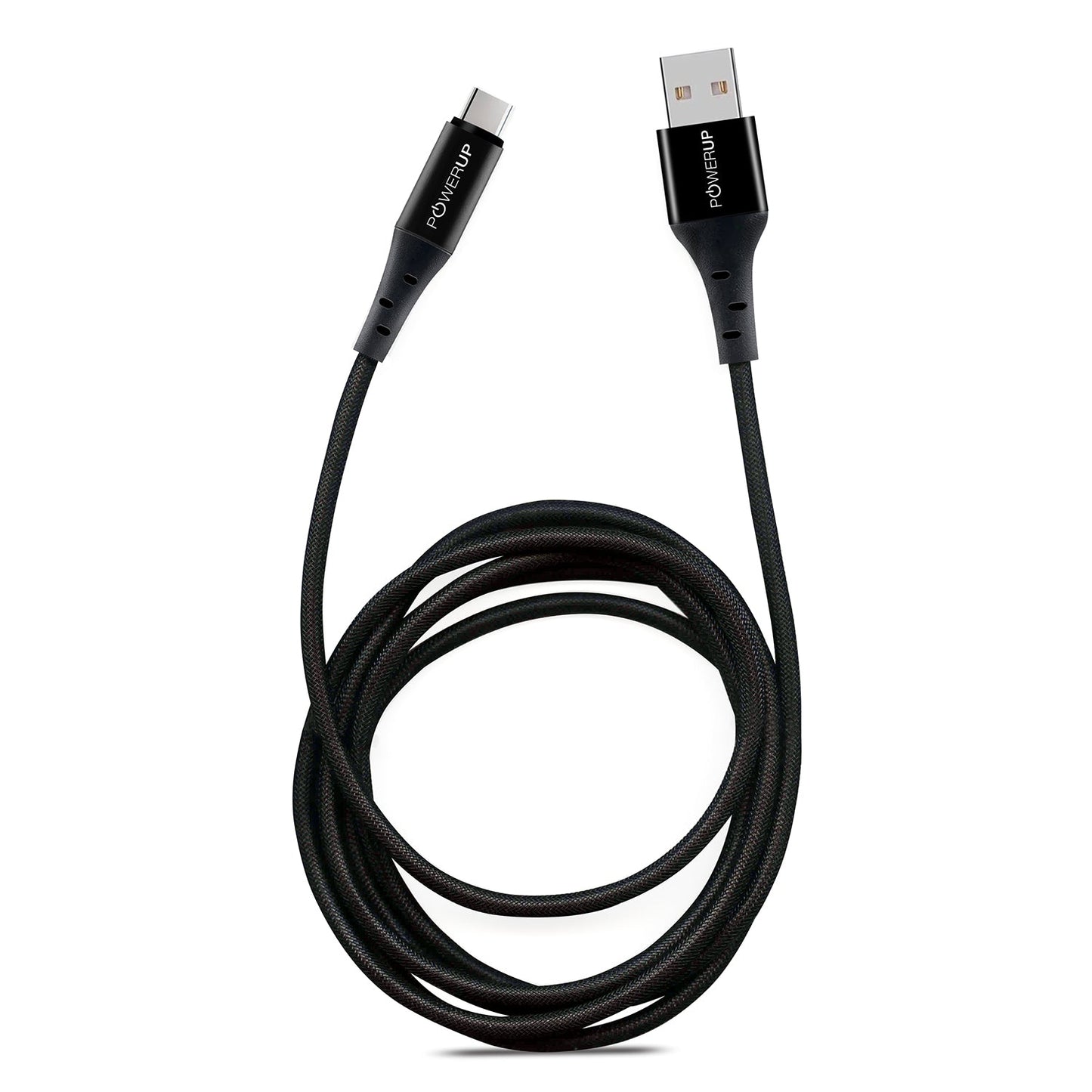 Powerup 1.5m Usb-c To Usb-a Cable 65w - Black