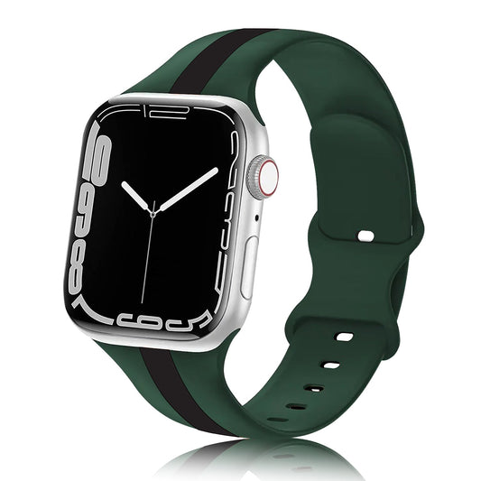 Gripp 45/49mm Tutone Watch Strap - Green/black