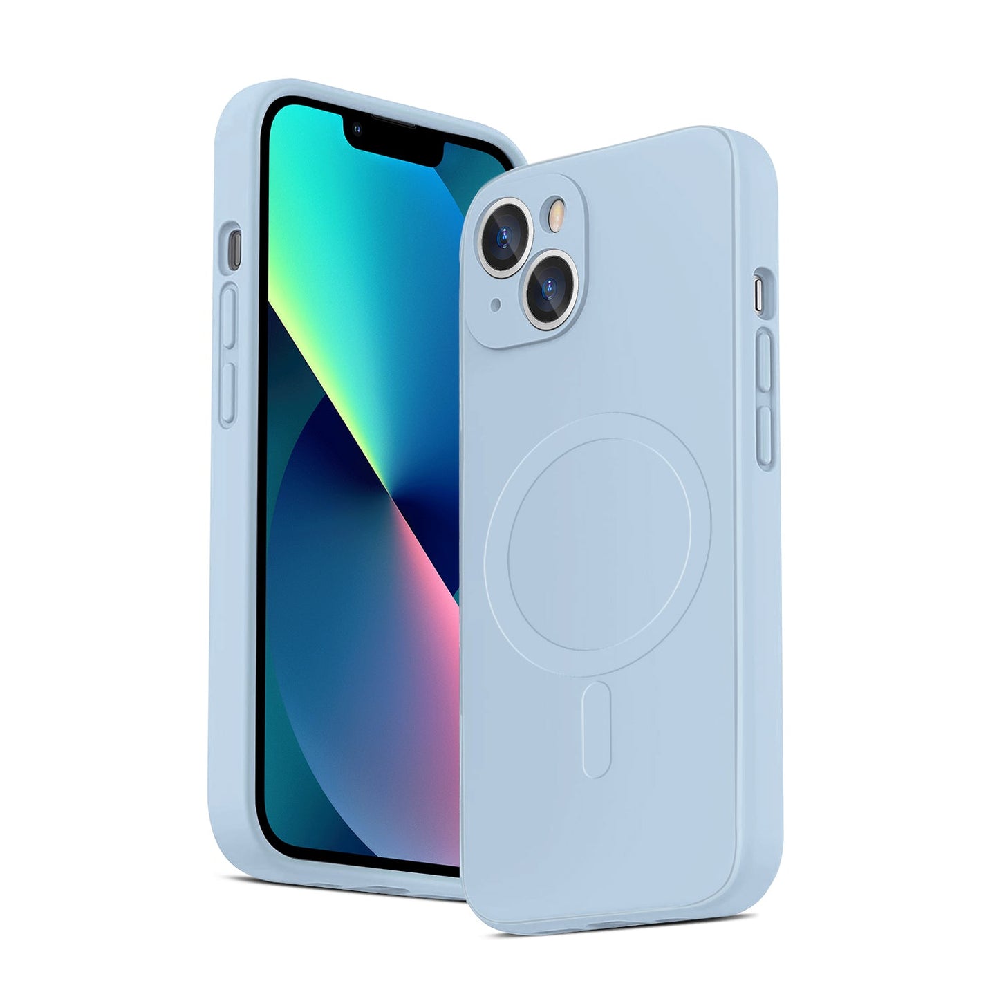 Gripp Rublite Magsafe Case For Apple Iphone 13 Sky Blue