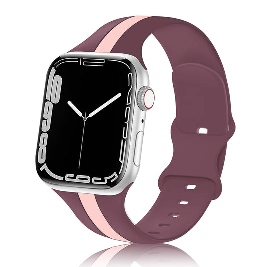 Gripp 40/41mm Tutone Watch Strap - Mavau Pink