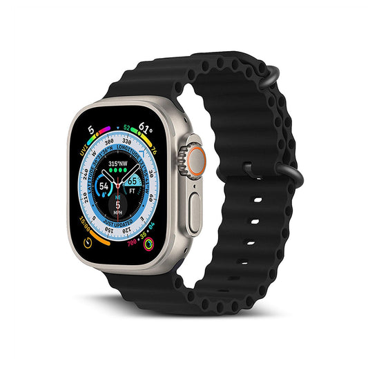 Gripp 45/49mm Solo Watch Strap - Black