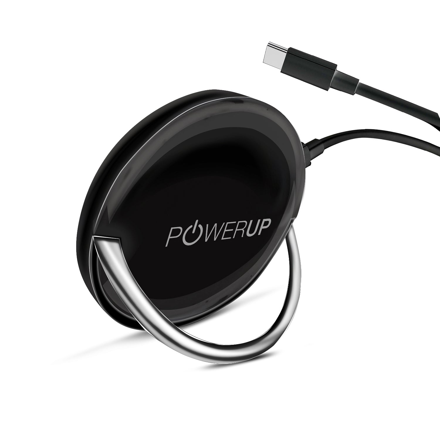 Powerup Magsafe Wireless Charger With Stand - Black