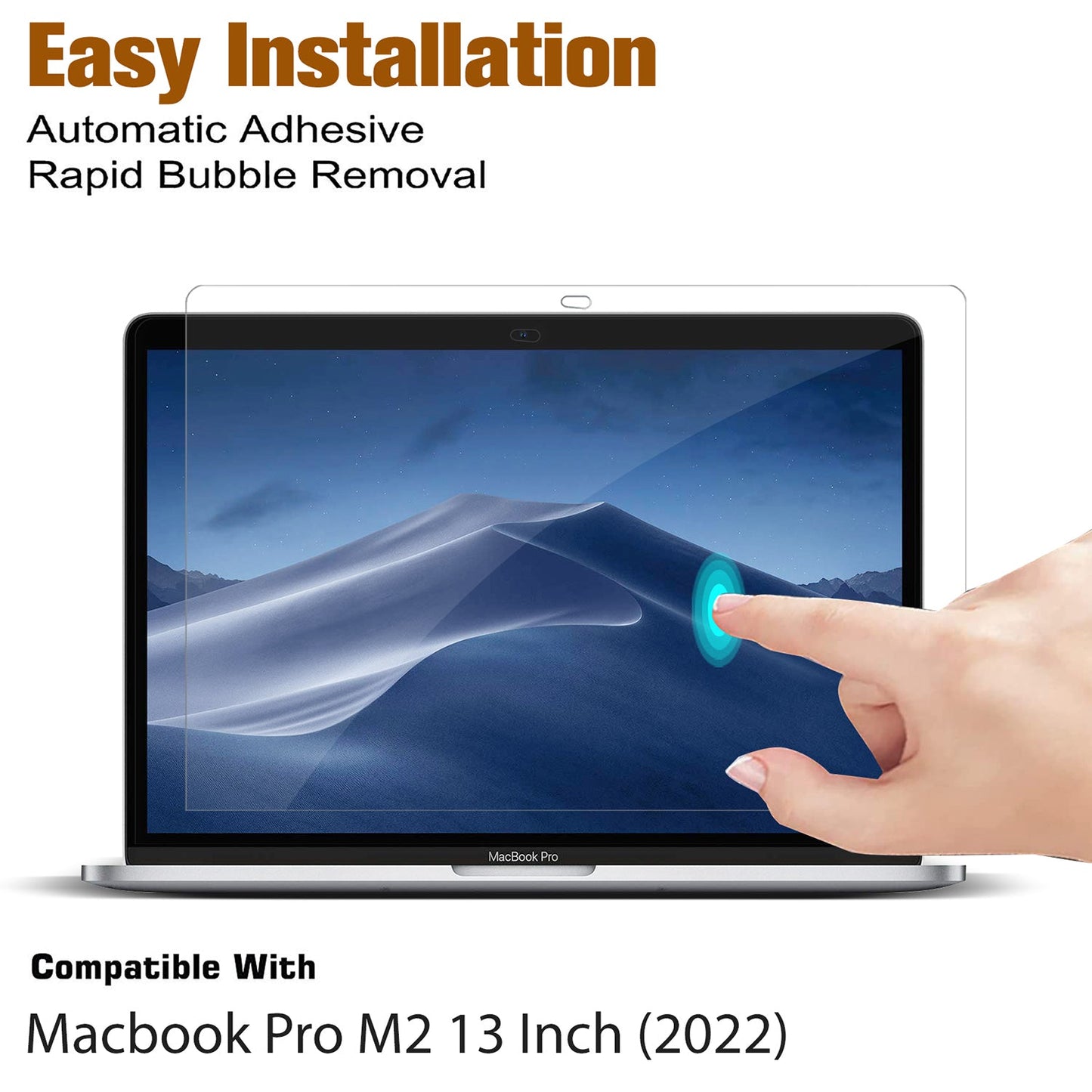 Gripp Macguard Screen Protector For Apple Macbook Pro 13" (M2 - 2022 & M1 - 2021 )
