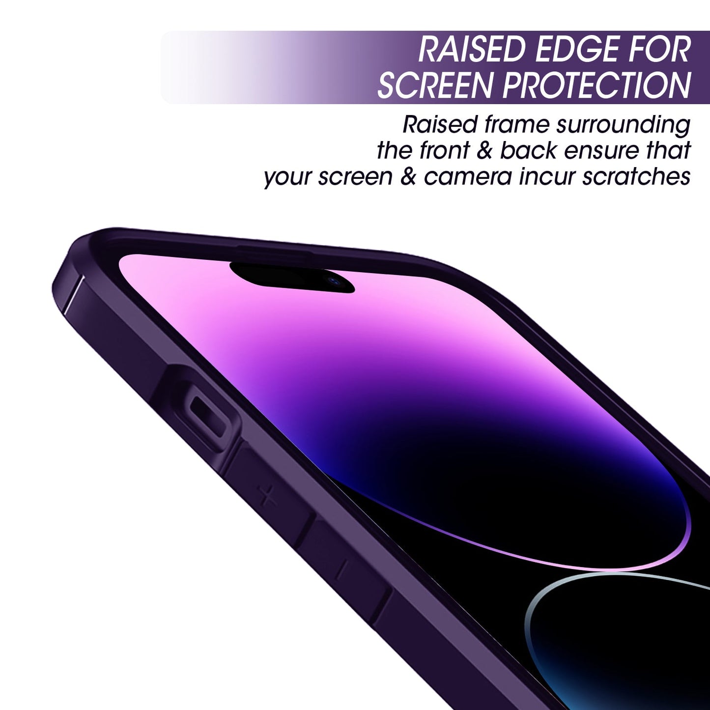 Gripp Defender Case For Apple Iphone 14 Pro (6.1") - Purple
